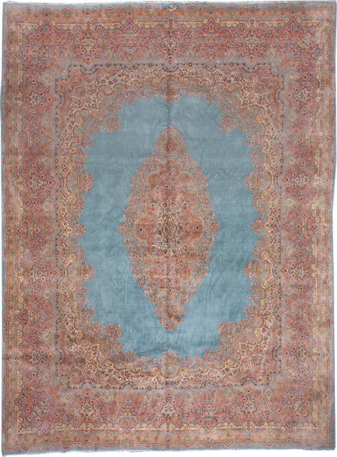 Vintage Kerman Area Rug (11' x 15')